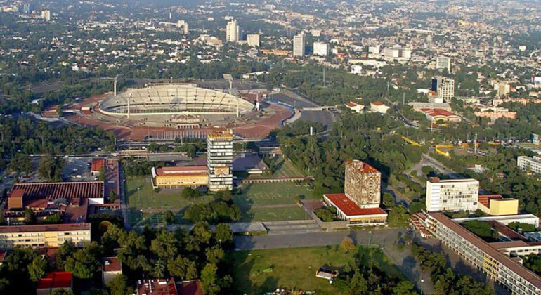 Free Tour Ciudad Universitaria UNAM: Art, Architecture & Science Provided by Nika Tours: Son of Sun